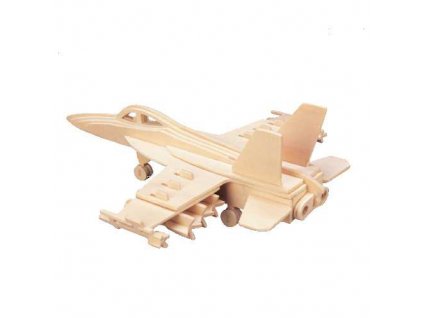 Woodcraft Dřevěné 3D puzzle stíhačka