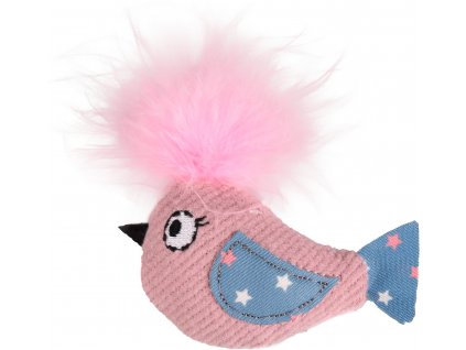 Flamingo Winny Hračka pro kočky Ptáček 10cm