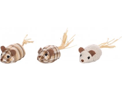 Flamingo Hracka pro kocky Myska Karo MIX 12cm 0906202311423911907