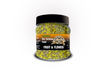 HabiStat Tortoise Food Fruit Flower 200g 2305202514304163561