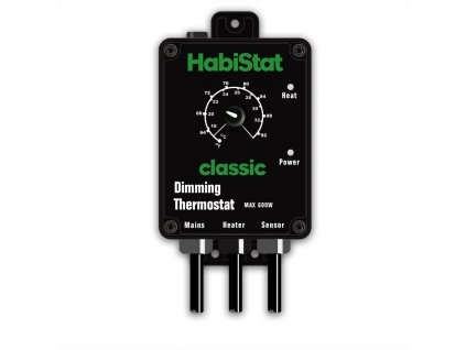 HabiStat Dimming Thermostat - stmívací 16 - 34°C (Standard) černý