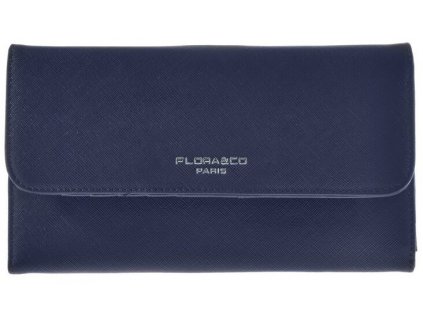 FLORA & CO Dámská peněženka K1218 Bleu