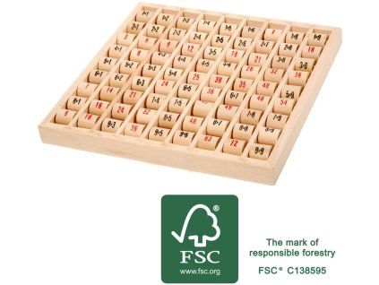 11059 small foot legler Multiplizier Tabelle fsc