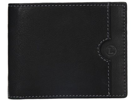 Lagen Pánská kožená peněženka blc/4124 Black