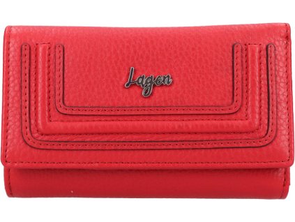 Lagen Dámská kožená peněženka BLC/5782/323 RED
