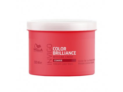 Wella Professionals Maska pro hrubé barvené vlasy Invigo Color Brilliance (Vibrant Color Mask)