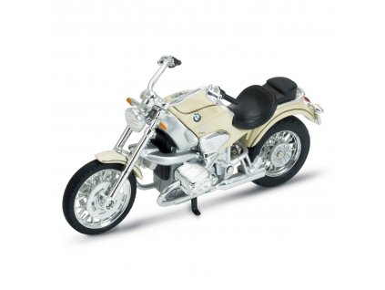 Welly Motocykl BMW R1200C 1:18 krémový