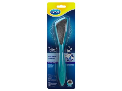 Scholl Manuální pilník na chodidla s diamantovými krystalky Velvet Smooth Dual Action