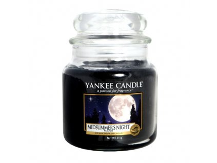 Yankee Candle Vonná svíčka Classic střední Midsummer`s Night 411 g