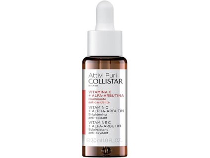 Collistar Rozjasňující pleťové sérum Vitamin C + Alfa-Arbutin (Brightening Anti-oxidant) 30 ml