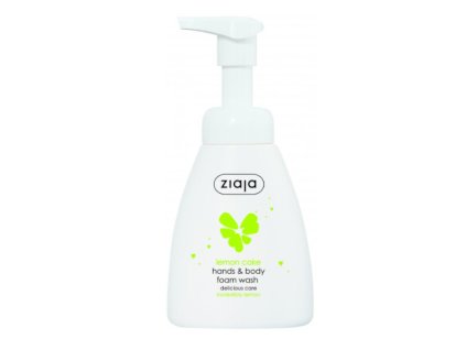 Ziaja Pěnové mýdlo na ruce a tělo Lemon Cake (Hands & Body Foam Wash) 250 ml