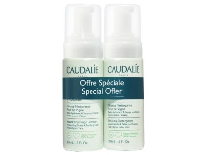 Caudalie Sada čisticích pěn Vinoclean (Instant Foaming Cleanser Duo) 2 x 150 ml