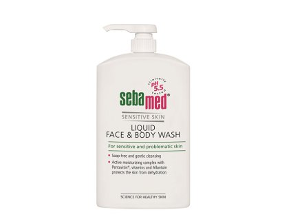 Sebamed Mycí emulze na obličej a tělo Classic (Liquid Face & Body Wash) 1000 ml