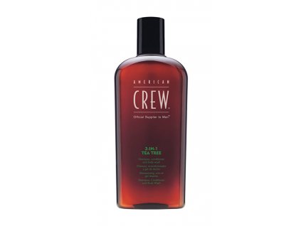 American Crew Šampon s tea tree 3v1 (Shampoo, Conditioner & Body Wash)