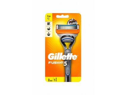 Holicí strojek Gillette Fusion + náhradní hlavice 2 ks