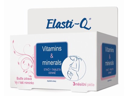 Simply You Elasti-Q Vitamins & Minerals s postupným uvolňováním 90 tbl.