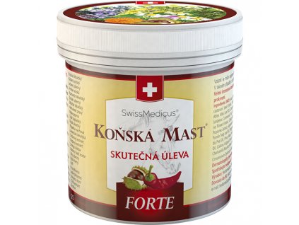 Herbamedicus Koňská mast Forte hřejivá 500 ml