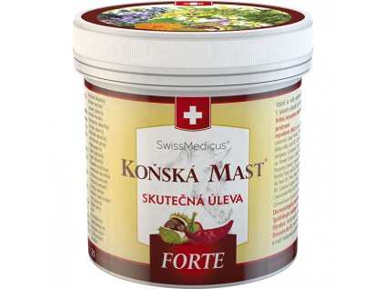 Herbamedicus Koňská mast Forte hřejivá 250 ml