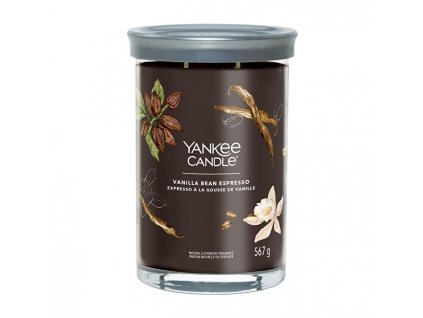 Yankee Candle Aromatická svíčka Signature tumbler velký Vanilla Bean Espresso 567 g