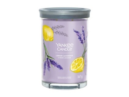 Yankee Candle Aromatická svíčka Signature tumbler velký Lemon Lavender 567 g