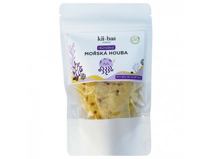 kii-baa organic Hedvábná mořská houba malá