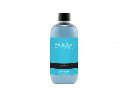 Millefiori Milano Náhradní náplň do difuzéru Natural Vodní modrá 500 ml