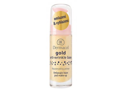 Dermacol Omlazující báze pod make-up se zlatem (Gold Anti-Wrinkle Base)