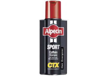 Alpecin Kofeinový šampon proti vypadávání vlasů Sport CTX (Energizer Kofein Shampoo) 250 ml
