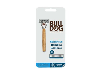 Bulldog Holicí strojek Bamboo Sensitive + 2 náhradní hlavice