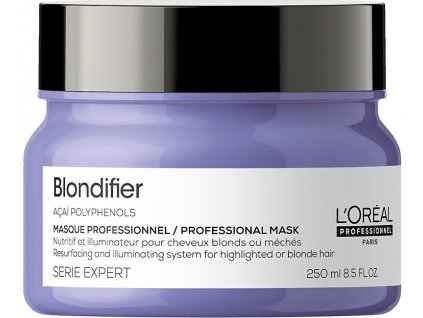 L´Oréal Professionnel Rekonstrukční a rozjasňující maska pro blond vlasy Série Expert Blondifier (Masque)