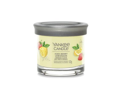 Yankee Candle Aromatická svíčka Signature tumbler malý Iced Berry Lemonade 122 g