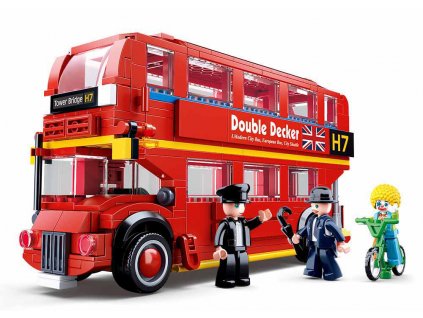 Sluban Modely M38-B0708 Double Decker autobus