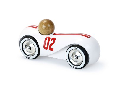 Vilac Dřevěné auto Streamline vintage bílé