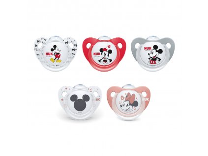 NUK Dudlík silikonový Mickey V2 (6-18m)