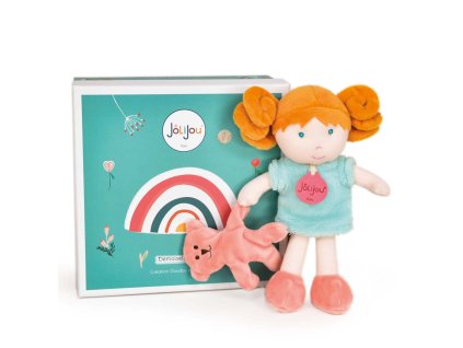Doudou Jolijou Panenka Miss Mint 21 cm