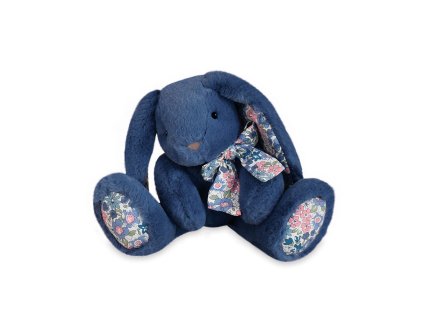 Doudou Histoire d´Ours Plyšová zvířátka 20 cm 1 ks králíček modrý
