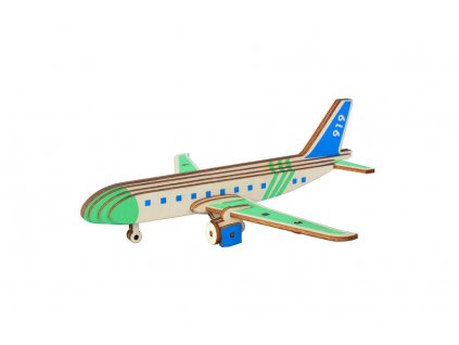 Woodcraft Dřevěné 3D puzzle Dopravní letadlo