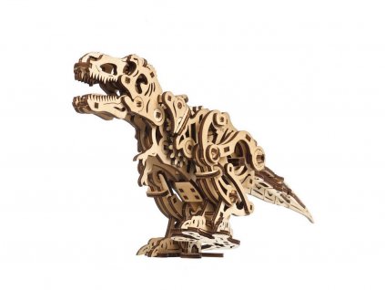 Ugears 3D dřevěné mechanické puzzle Tyrannosaurus Rex