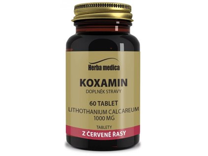 HerbaMedica Koxamin 62g - kosti klouby, přírodní vápník 60 tablet