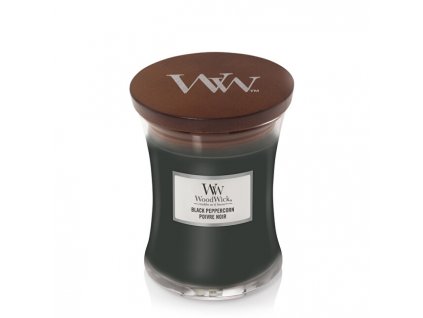 WoodWick Vonná svíčka váza střední Black Peppercorn 275 g