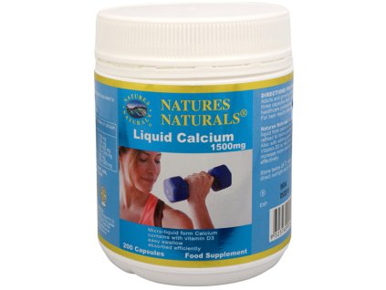 Australian Remedy Liquid Calcium 1500 mg 200 kapslí