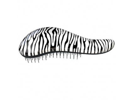 Dtangler Kartáč na vlasy s rukojetí Zebra White