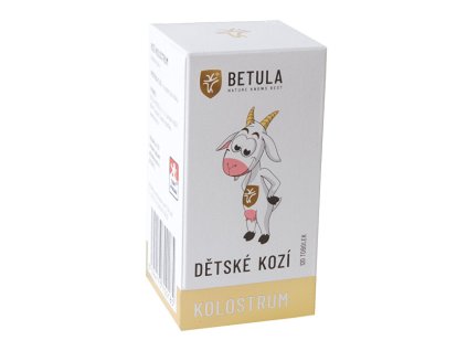 Betula pendula Kozí kolostrum dětské 120 tob.