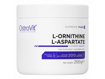 L-ornitin L-aspartát Supreme pure - OstroVit