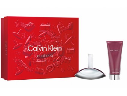 Calvin Klein Euphoria - EDP 50 ml + tělové mléko 100 ml