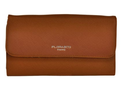 FLORA & CO Dámská peněženka K1218 Camel