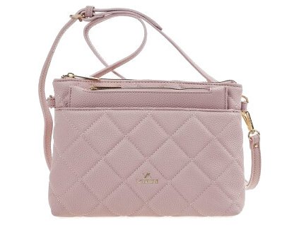 Verde Dámská crossbody kabelka 16-7203 pink