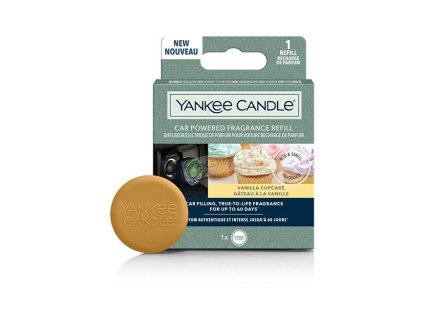 Yankee Candle Náplň do difuzéru do zásuvky auta Car Powered Vanilla Cupcake 1 ks