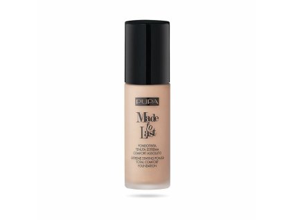 PUPA Milano Dlouhotrvající tekutý make-up SPF 10 Made To Last (Total Comfort Foundation) 30 ml (Odstín 010 Porcelain)
