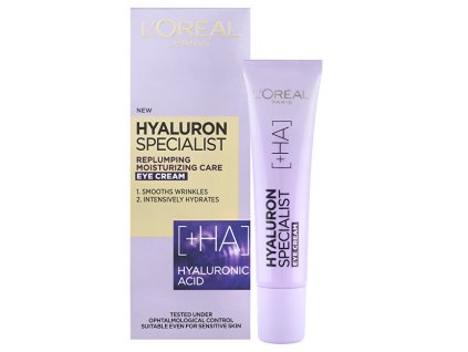 L´Oréal Paris Vyplňující hydratační oční krém Hyaluron Specialist 15 ml